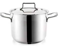 Orion Plieninis puodas ANETT 20 cm, 4,6 l, su dangčiu