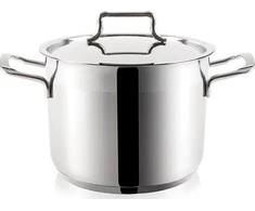 Orion Plieninis puodas ANETT 16 cm, 2,3 l su dangčiu