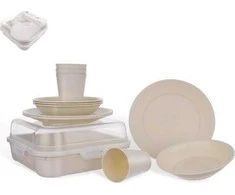 Orion pikniko indų rinkinys 13 vnt. plastikinis, atsparus maistui