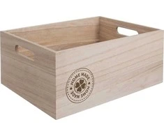 Orion Medinė sandėliavimo dėžutė 31x21x13 cm - universalus ir dekoratyvus sprendimas