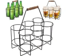 Orion Butelių Dėžė Metalinė RADKA, 6 vietos, Patvari