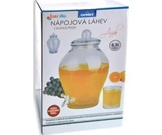 Orion Stiklainis su kraneliu 6,5 l Stiklinis