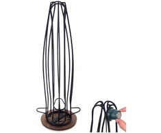 Orion Kavos kapsulių laikiklis RADKA 40 cm, juodas metalas