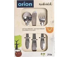 Orion Sztućce vaikams Sidabrinė 3 elementy