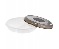 Eh Excellent Houseware Mikrobangų indas su padalijimais 25 cm