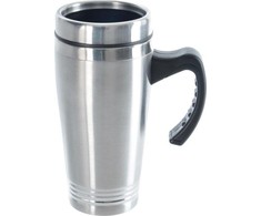 Orion Termo puodelis plienas 450 ml su laikikliu