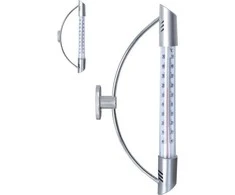 Orion Lauko termometras sidabras 24 cm - aiški skalė, ilgaamžis