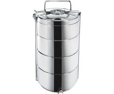Orion Maisto termosas 4 lygių 4x900 ml nerūdijančio plieno
