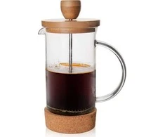Orion Kavinukas su stūmokliu 400 ml Stiklinis