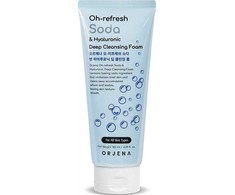 Orjena Orjena Oh-refresh putos veido prausimui su soda ir hialuronu 180ml