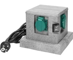 Orno Sodo kištukinis lizdas SOCKET 4 kištukiniai lizdai 8385420
