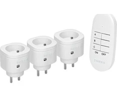 Orno Rinkinys 3+1 belaidžių mini lizdų rinkinys su nuotolinio valdymo pultu