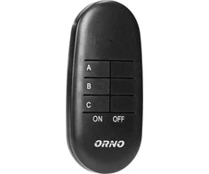 Orno Nuotoliniu pulteliu valdomų belaidžių mini kištukinių lizdų rinkinys 2+1 IP44 OR-GB-441