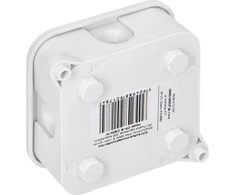 Orno Puszka ECO skirstomoji dėžutė, IP44, 400V, 4 guminiai sandarikliai, 85x85x35mm, balta