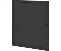 Orno Drzwiczki Apžiūros durelės 40/40, ABS, juodos