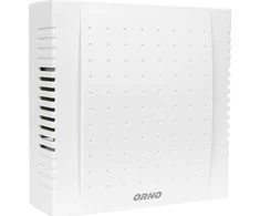 Laidinis durų skambutis ORNO 2 tonų, 80dB, IP20, baltos sp.