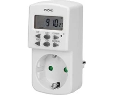 Orno Elektroninis Elektroninis laikmatis, MINI, 1800 W, 8 A, 10 programų, „Schuko“ versija