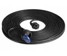 Orno Przedłużacz warsztatowy bryzgoszczelny IP44, 1x2P+Z 20m,kabelis gumowy olejoodporny H07RN-F 3x1,5mm-, 230VAC/16A