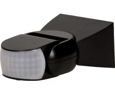 Orno Czujnik 360/180 laipsnių judesio jutiklis, 2 jutikliai, IP65, 1200 W, juodas
