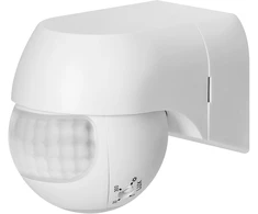 Orno Czujnik Judesio jutiklis 180° IP44, 800W, maks. 15m, mini, baltas