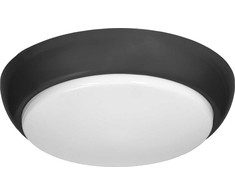 Lubinis šviestuvas Orno KOKO šviestuvas 2xE27, 2x40W, juodas polipropilenas, matinis polikarbonato gaubtas, IP44, IK10