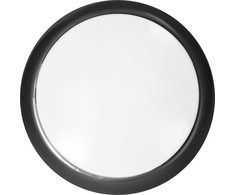 Lubinis šviestuvas Orno KOKO šviestuvas 2xE27, 2x40W, juodas polipropilenas, matinis polikarbonato gaubtas, IP44, IK10