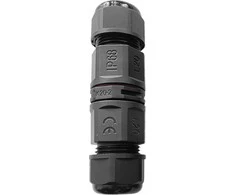 Orno Konektor Tiesus kabelinis jungiklis su greito prijungimo jungtimi IP68, 2x4mm2, 400V/20A