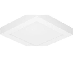 Lubinis šviestuvas Orno LETI LED 18W, įleidžiamas šviestuvas, paviršinio montavimo, kvadratinis, 1500lm, 3000K, baltas, su integruotu LED maitinimo šaltiniu