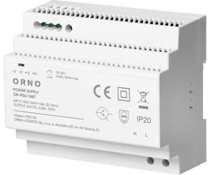 Orno Maitinimo šaltinis Maitinimo šaltinis, montuojamas ant DIN bėgelio, 24 V nuolatinės srovės, 6,25 A, 150 W, 6 moduliai