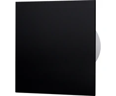 Orno Panel Plexiglass plokštė ventiliatoriams ir grotelėms, juoda