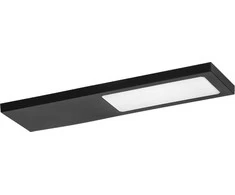 Orno PLANA LED šviestuvas po spintele 4W, 240lm, 4000K, juodas