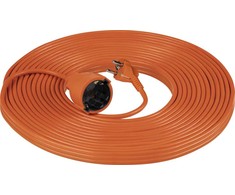 Orno Przedłużacz sodo jednogniazdowy Schuko, PVC 3x1,5mm-, ilgis 15m