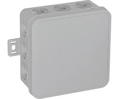 Orno Puszka CLICK skirstomoji dėžutė, IP54, 12 įvadų, 85x85x41mm, pilka, 50 vnt.