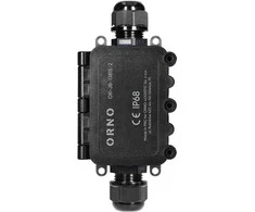 Orno Puszka Dėžutė be jungties HD IP68, 0,75–4,0 mm?, 2 M20 jungtys