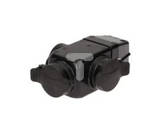 Orno Rozgałęźnik Atsparus smūgiams ir purslams, IP44, 3 lizdai 2P+Z, 16A, 230V AC