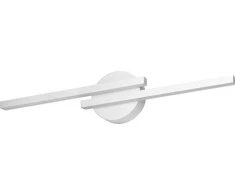 Sieninis šviestuvas Orno TEKANO LED 14W, veidrodinis šviestuvas, 1540lm, 4000K, IP44, ilgis 55 cm, aliuminis, baltas