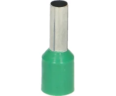Orno Tulejka Izoliuota mova, maksimalus skerspjūvis 6 mm², varinės movos ilgis 10 mm, 25 vnt. lizdinė plokštelė.