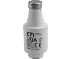 Orno Wkładka Saugiklių įdėklai WTS-20A/500V 25 vnt.
