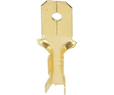 Orno Wsuwka Neizoliuotas įdėklas, maksimalus skerspjūvis 1 mm², plotis: 6,3 mm, lizdinėje pakuotėje 10 vnt.
