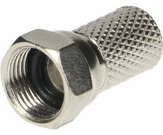 Orno Wtyk SAT-F kištukas 7,2 mm + sandariklis, „Cabletech“, 10 vnt.