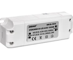 Orno Maitinimo šaltinis LED maitinimo šaltinis 12 VDC 24 W, IP20