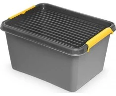 ORPLAST Sandėliavimo talpyklA ORPLAST, Solidstore, 15,5l, pilka
