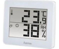 Hama termometras/higrometras TH-130 baltas