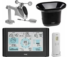 TFA Belaidė orų stotis su vėjo ir lietaus matuokliu WEATHER PRO 35.1161.01