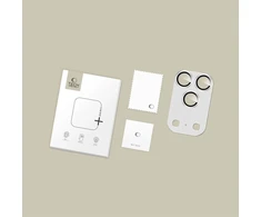 „Tech-Protect Camfull Fit+“ kameros objektyvo stiklas, skirtas „iPhone 17 Pro Max“ – „Sidabrinis“