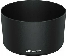 JJC ET 77 objektyvo gaubtas RF 85 mm F2 makrokomandas