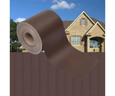 Privatumo juosta, PVC, 70x0,19 m, ruda