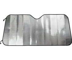 Sulankstoma saulės uždanga automobiliui 145x70 cm AMIO-04374