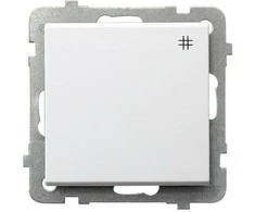 Ospel Sonata 16AX IP20, kryžminė balta (LPG- 4R / m / 00)