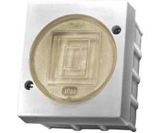 Ospel ŁNH-3L/00 LAMBDA Hermetiškas laiptų jungiklis IP44 balta ŁNH-3L/00